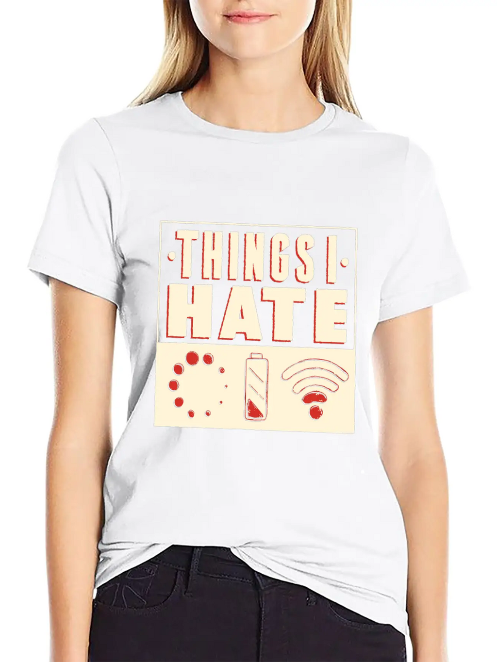 Things I Hate Unisex Casual T-Shirt – Clean Design For Daily Comfort