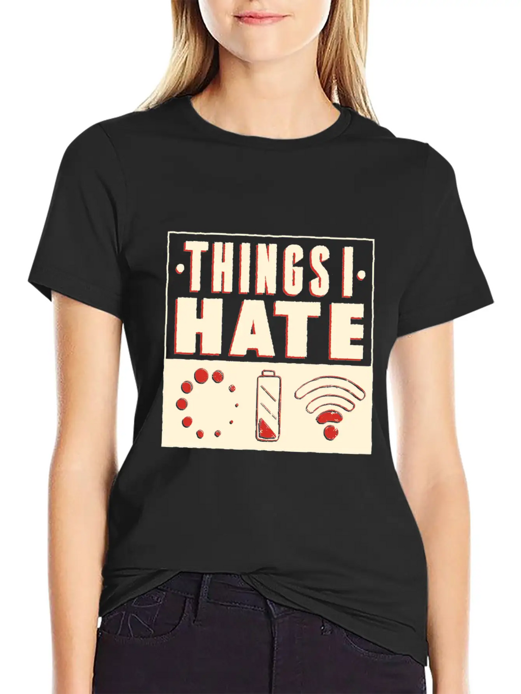 Things I Hate Unisex Casual T-Shirt – Clean Design For Daily Comfort