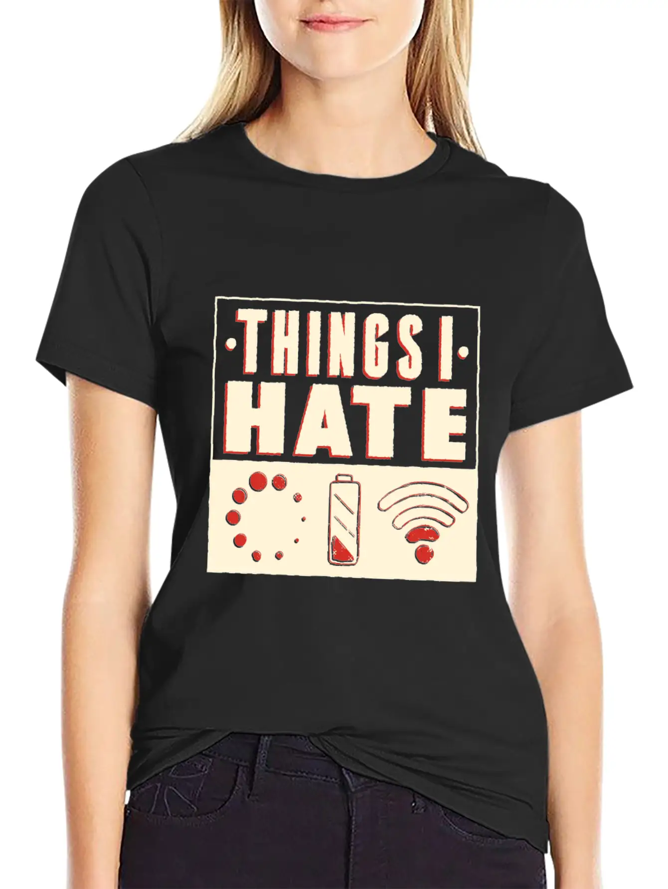 Things I Hate Unisex Casual T-Shirt – Clean Design For Daily Comfort
