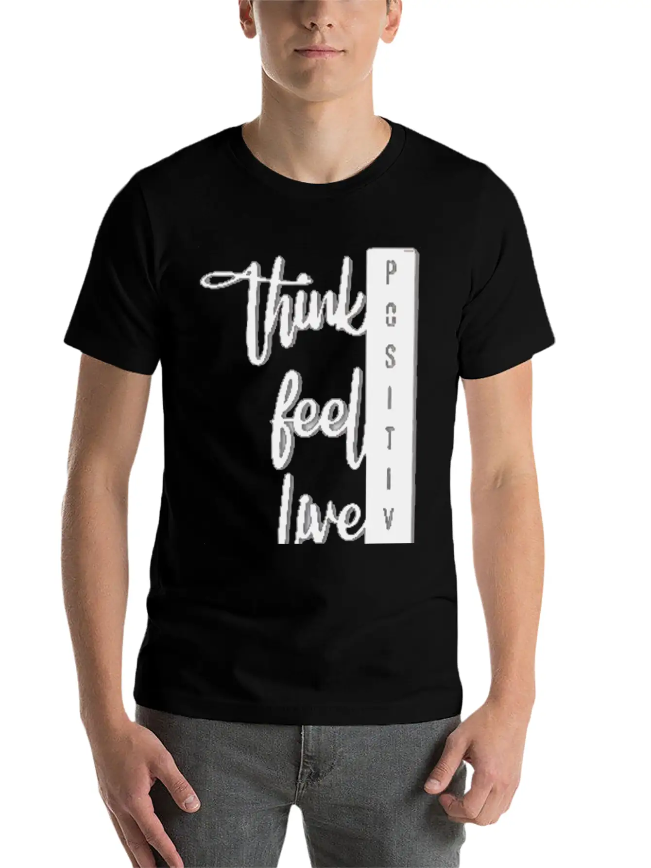 Think Beelive Unisex Casual T-Shirt – Clean Design For Daily Comfort