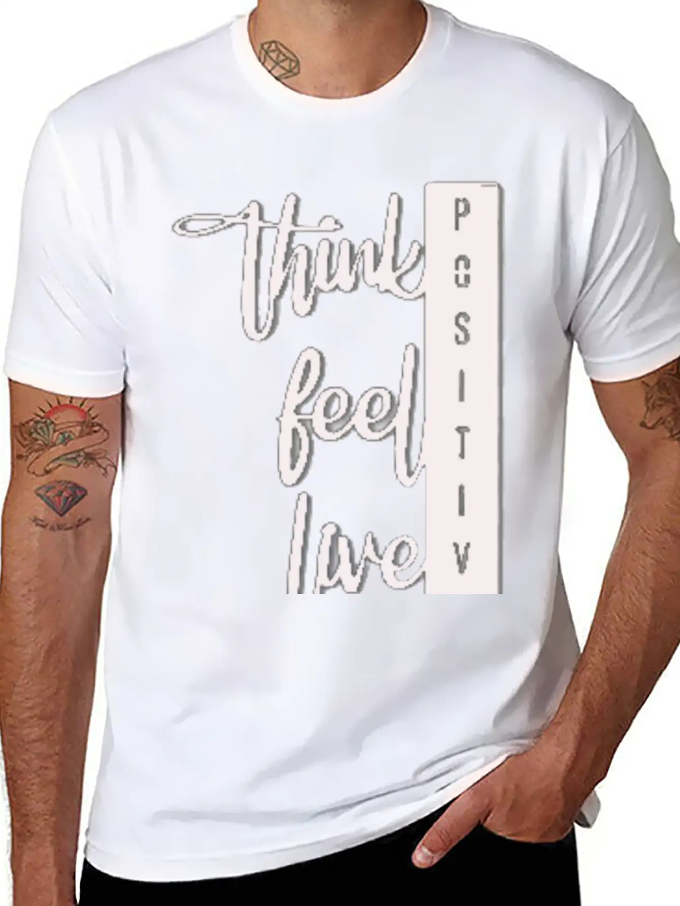 Think Beelive Unisex Casual T-Shirt – Clean Design For Daily Comfort