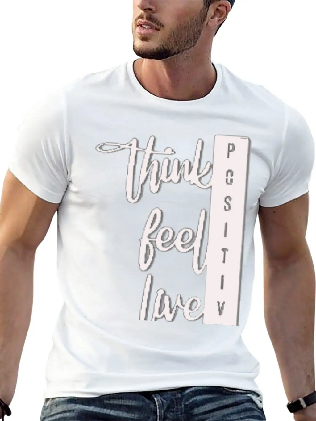 Think Beelive Unisex Casual T-Shirt – Clean Design For Daily Comfort