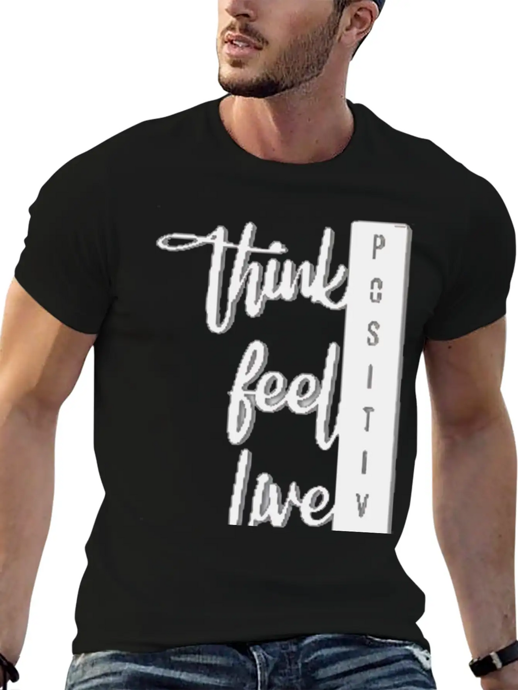 Think Beelive Unisex Casual T-Shirt – Clean Design For Daily Comfort