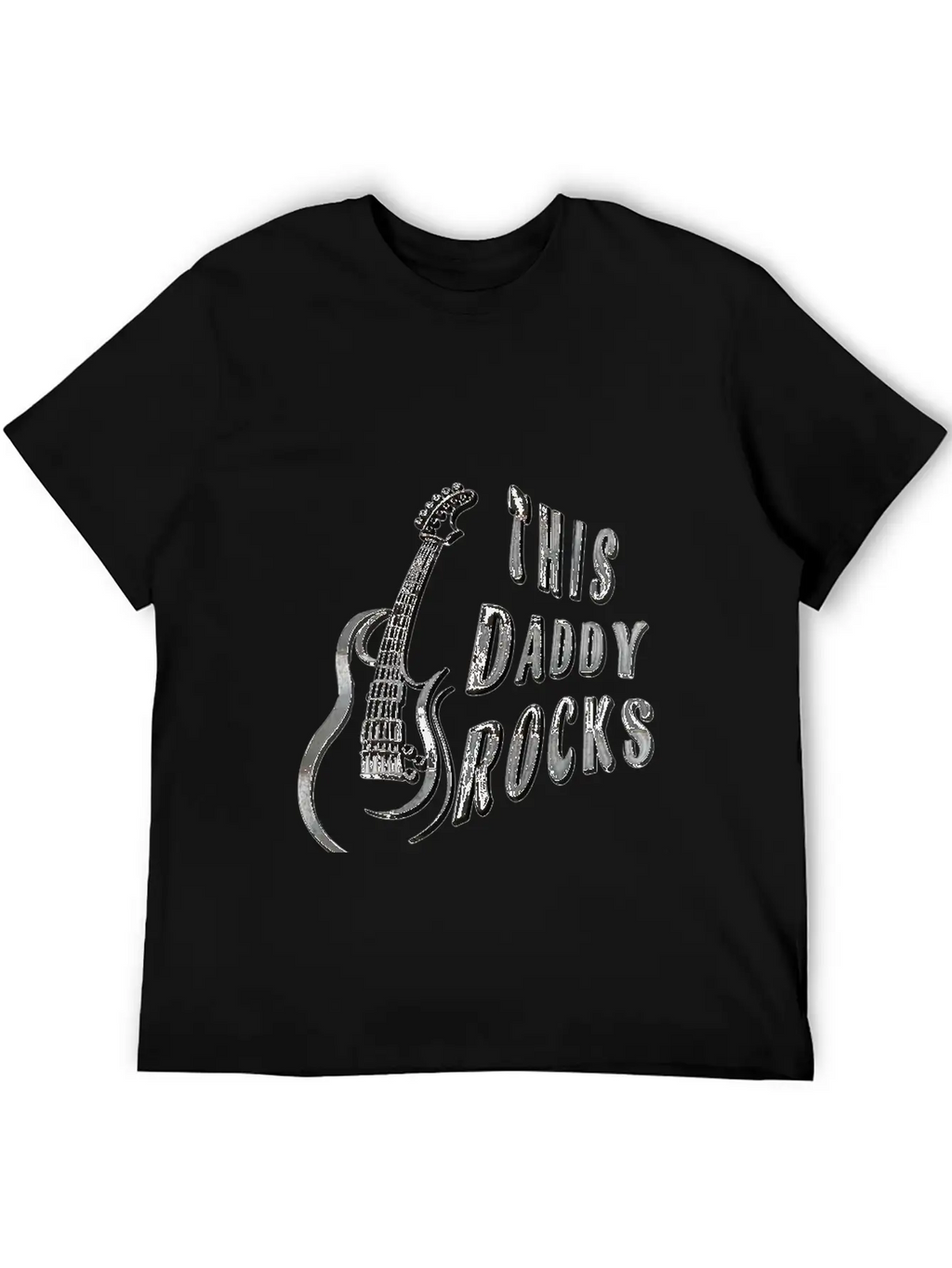 THIS DADDY ROCKS Casual Graphic T-Shirt – Simple And Comfortable Daily Wear