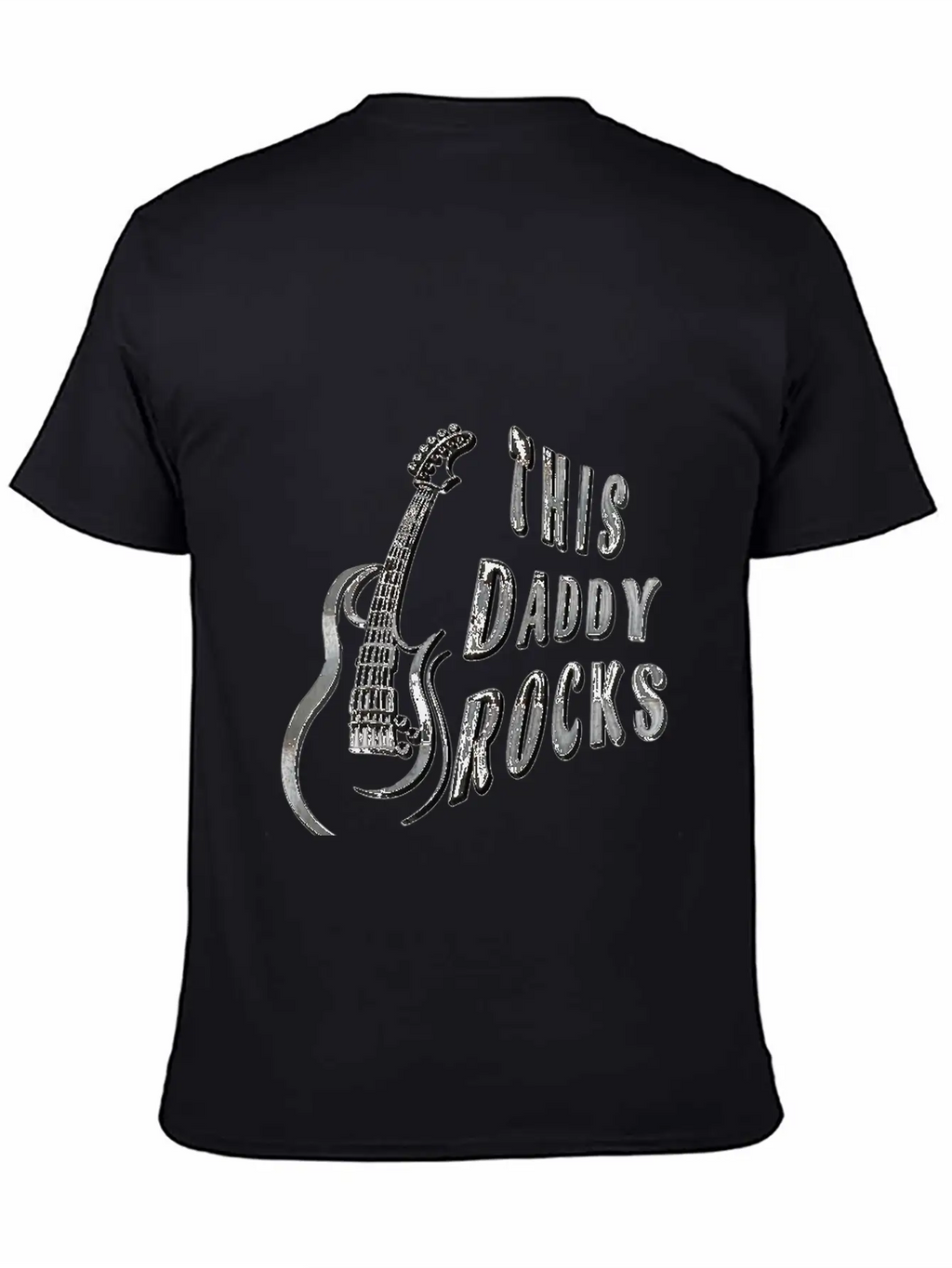 THIS DADDY ROCKS Casual Graphic T-Shirt – Simple And Comfortable Daily Wear