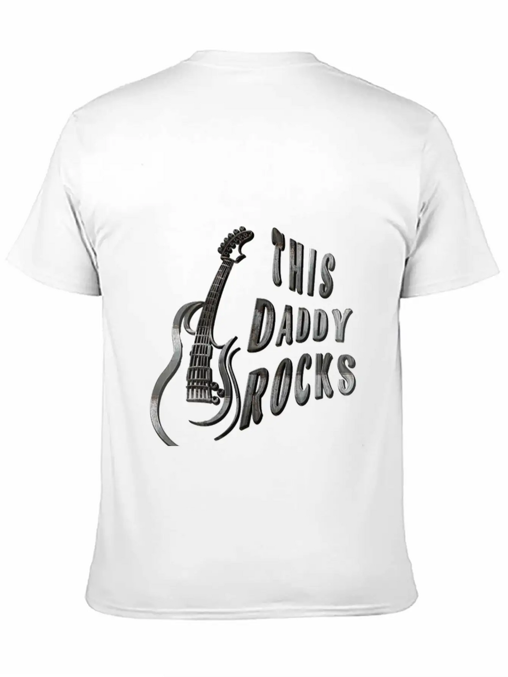 THIS DADDY ROCKS Casual Graphic T-Shirt – Simple And Comfortable Daily Wear