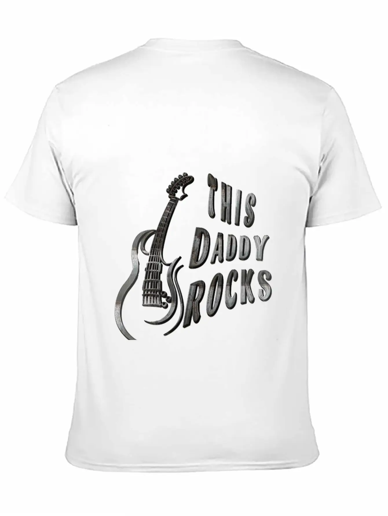 THIS DADDY ROCKS Casual Graphic T-Shirt – Simple And Comfortable Daily Wear