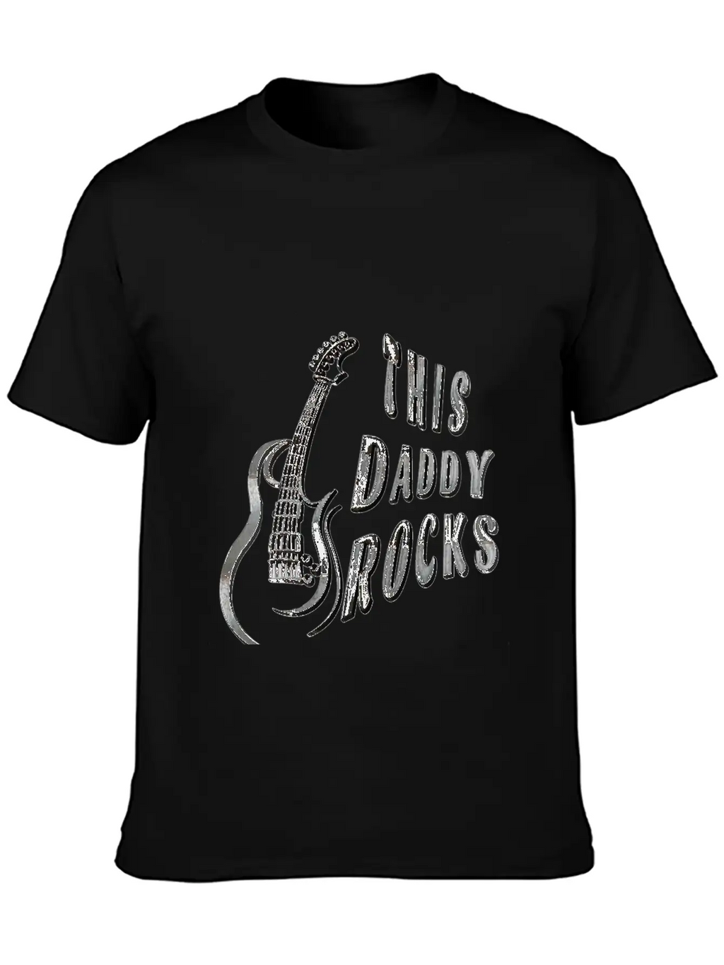 THIS DADDY ROCKS Casual Graphic T-Shirt – Simple And Comfortable Daily Wear