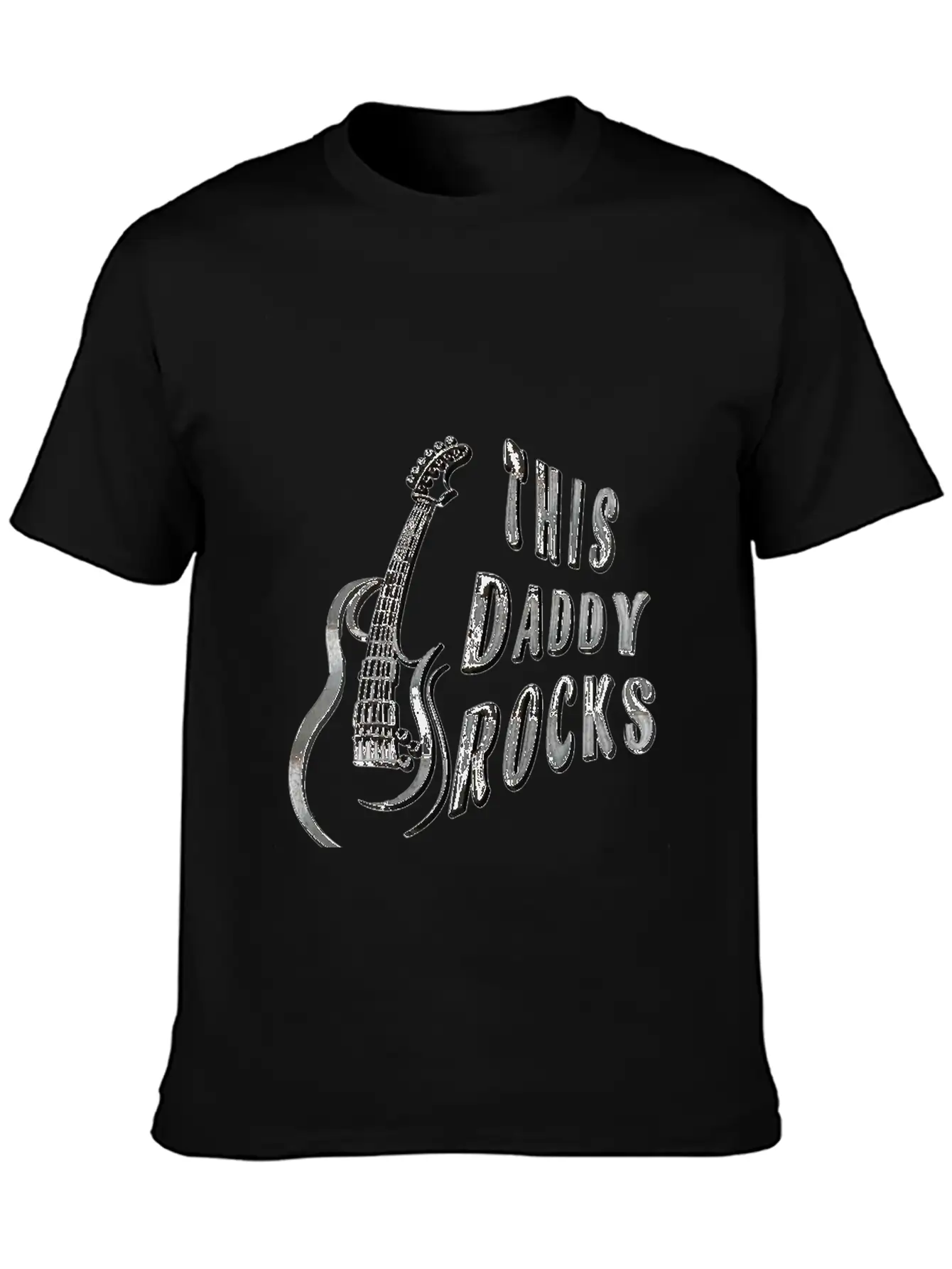 THIS DADDY ROCKS Casual Graphic T-Shirt – Simple And Comfortable Daily Wear