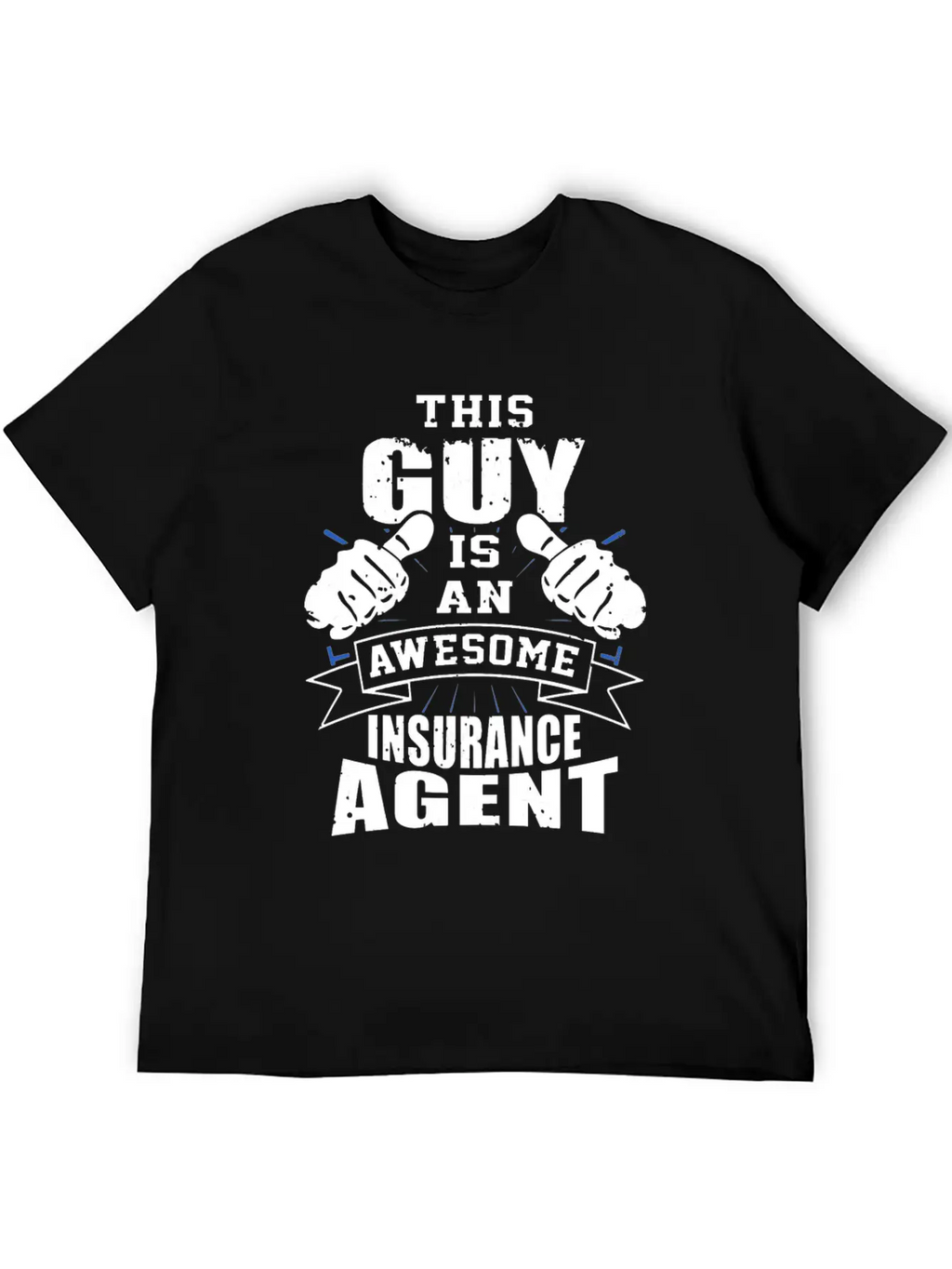 This Guy Is An Awesome Insurance Agent Funny Unisex Casual T-Shirt – Clean Design For Daily Comfort