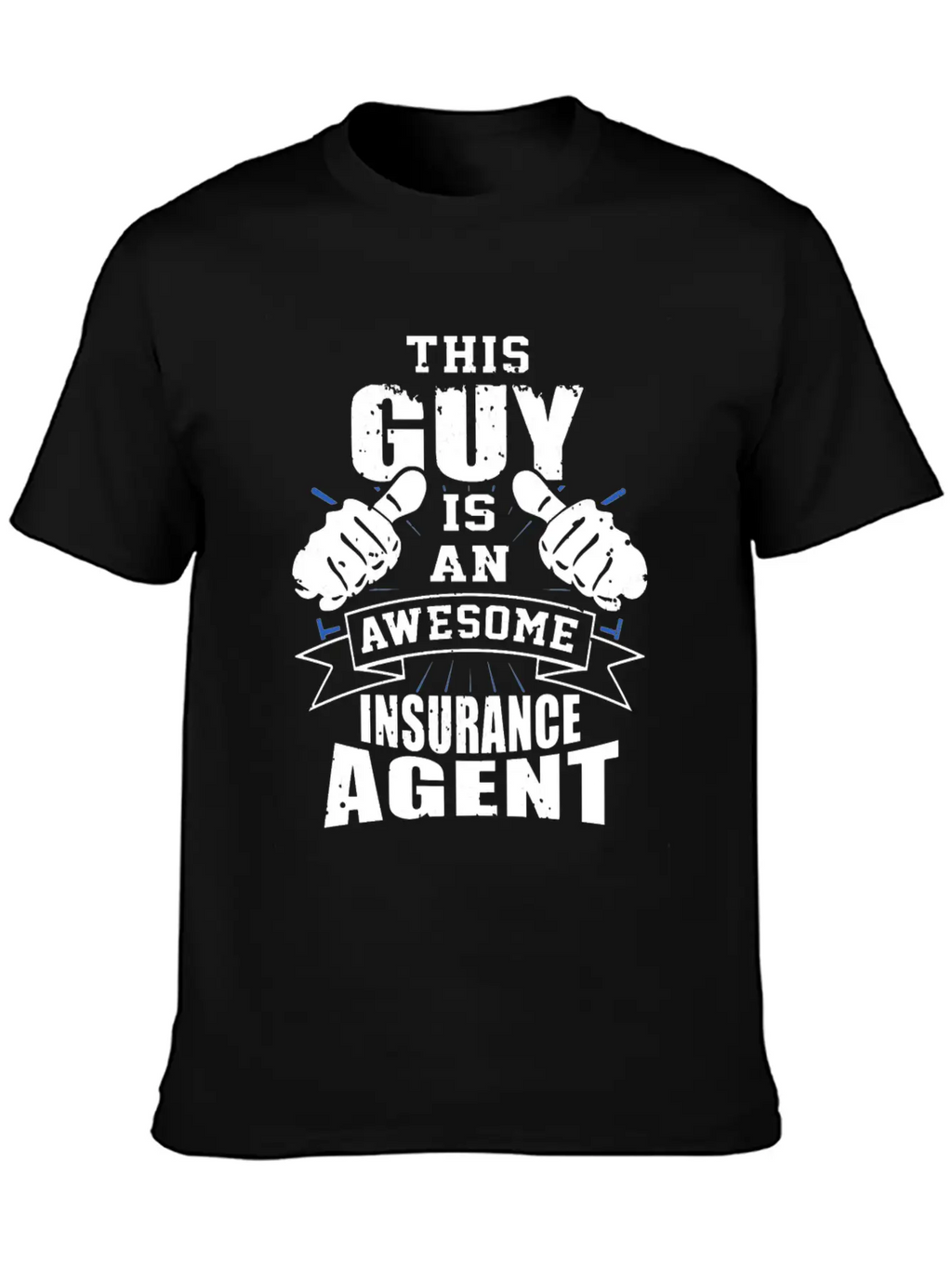 This Guy Is An Awesome Insurance Agent Funny Unisex Casual T-Shirt – Clean Design For Daily Comfort