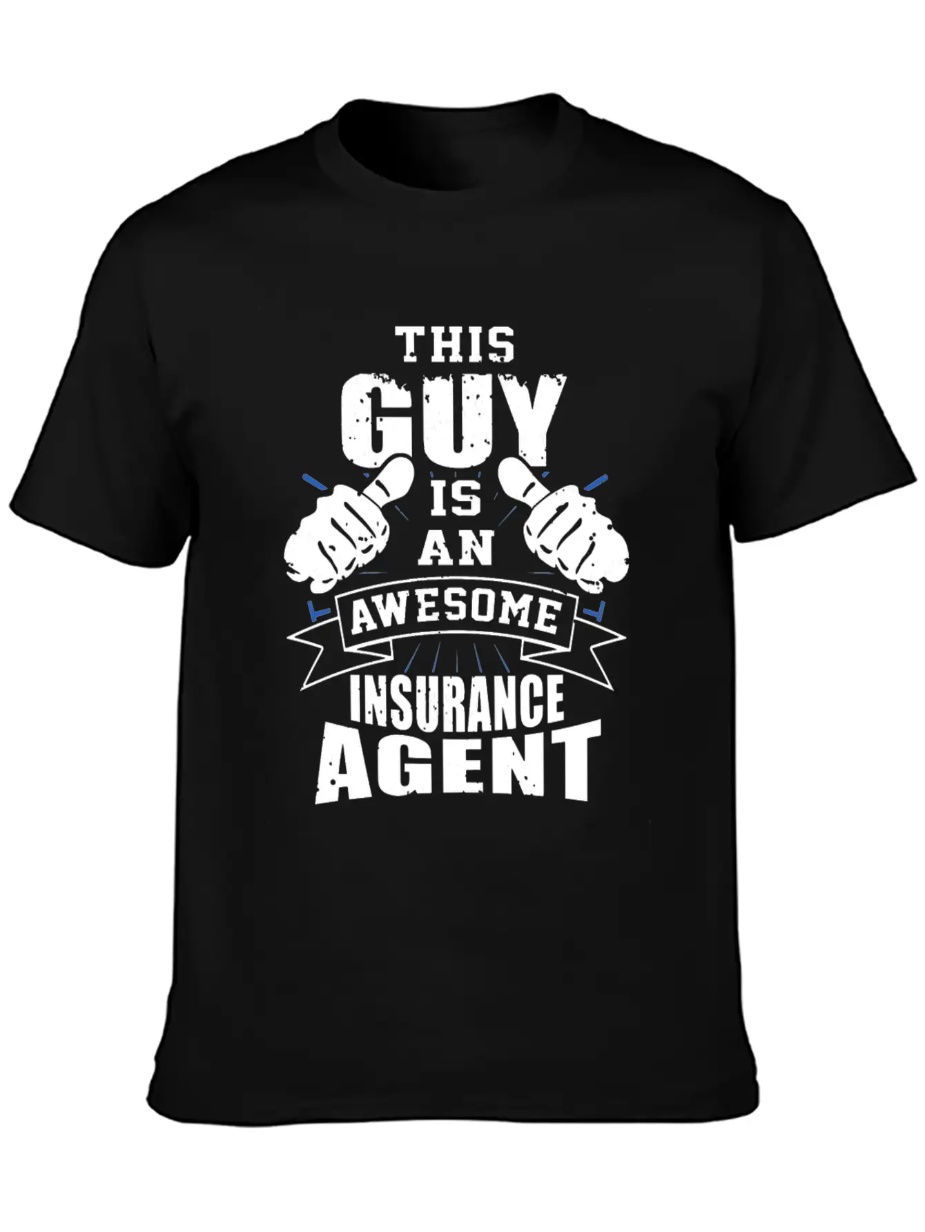 This Guy Is An Awesome Insurance Agent Funny Unisex Casual T-Shirt – Clean Design For Daily Comfort