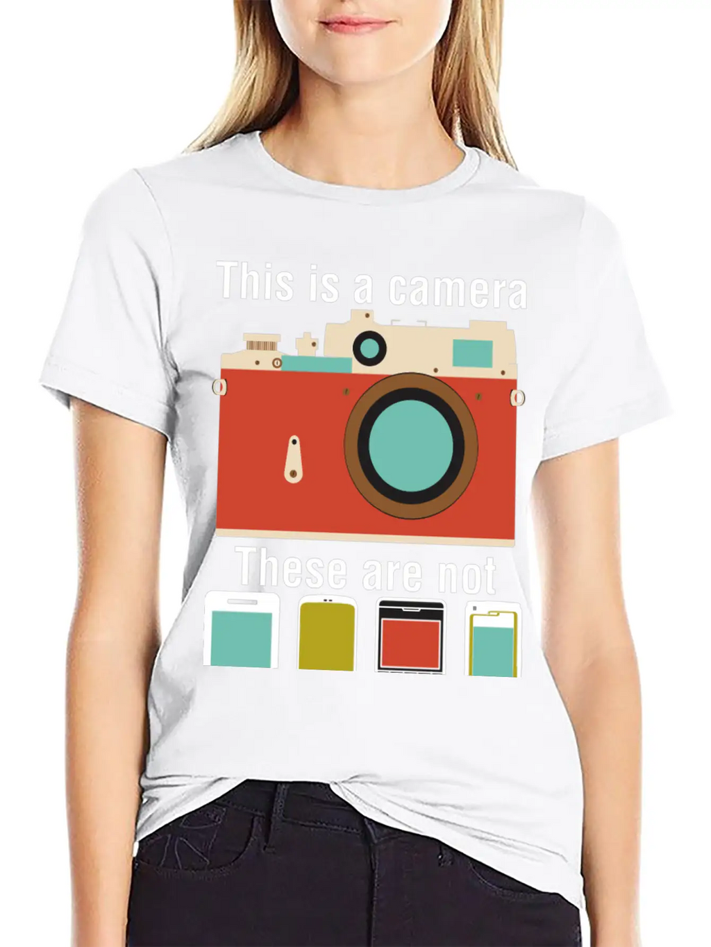 This Is A Camera This Are Not Classic Fit Graphic Tee For Daily Comfort – Unisex Cotton Shirt