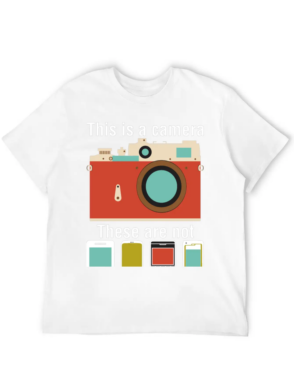 This Is A Camera This Are Not Classic Fit Graphic Tee For Daily Comfort – Unisex Cotton Shirt