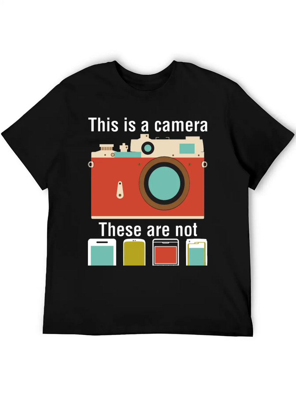 This Is A Camera This Are Not Classic Fit Graphic Tee For Daily Comfort – Unisex Cotton Shirt