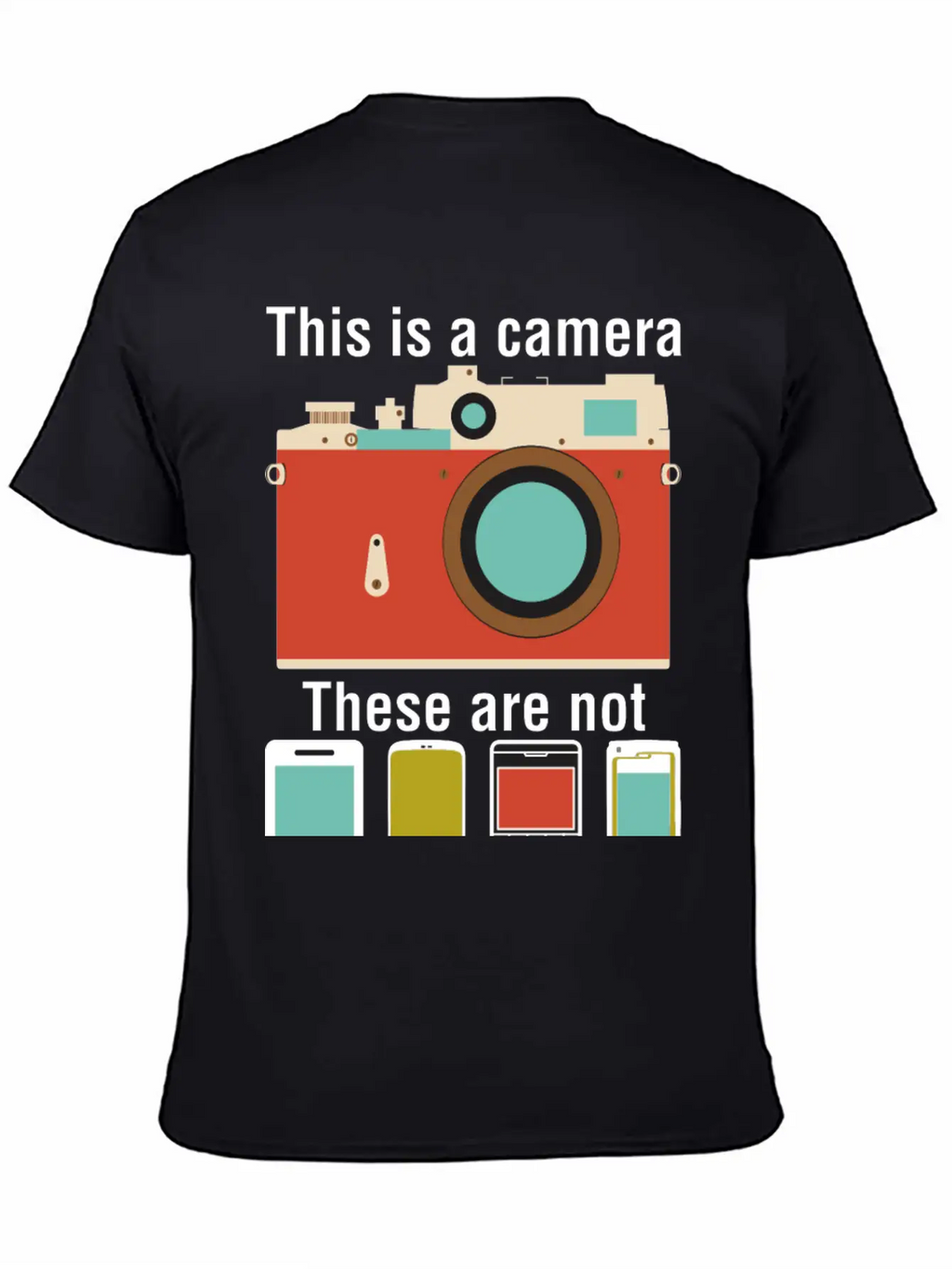 This Is A Camera This Are Not Classic Fit Graphic Tee For Daily Comfort – Unisex Cotton Shirt