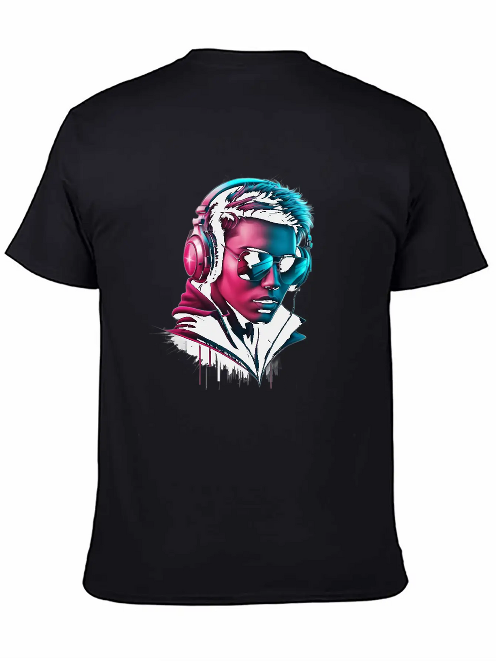 This Is A Striking Digital Illustration! The Vibra Stylish Everyday T-Shirt – Unisex Basic Cotton Tee