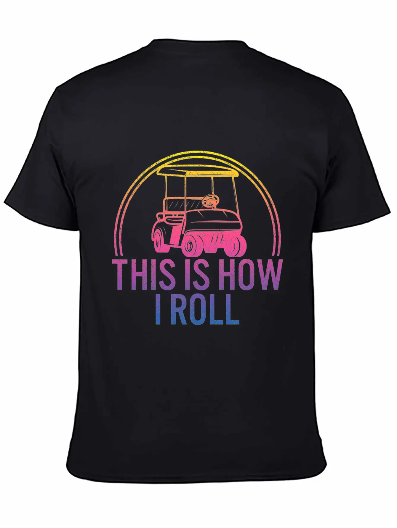 This Is How I Roll Golf Shirt, Golfing T-Shirt, Classic Fit Graphic Tee For Daily Comfort – Unisex Cotton Shirt