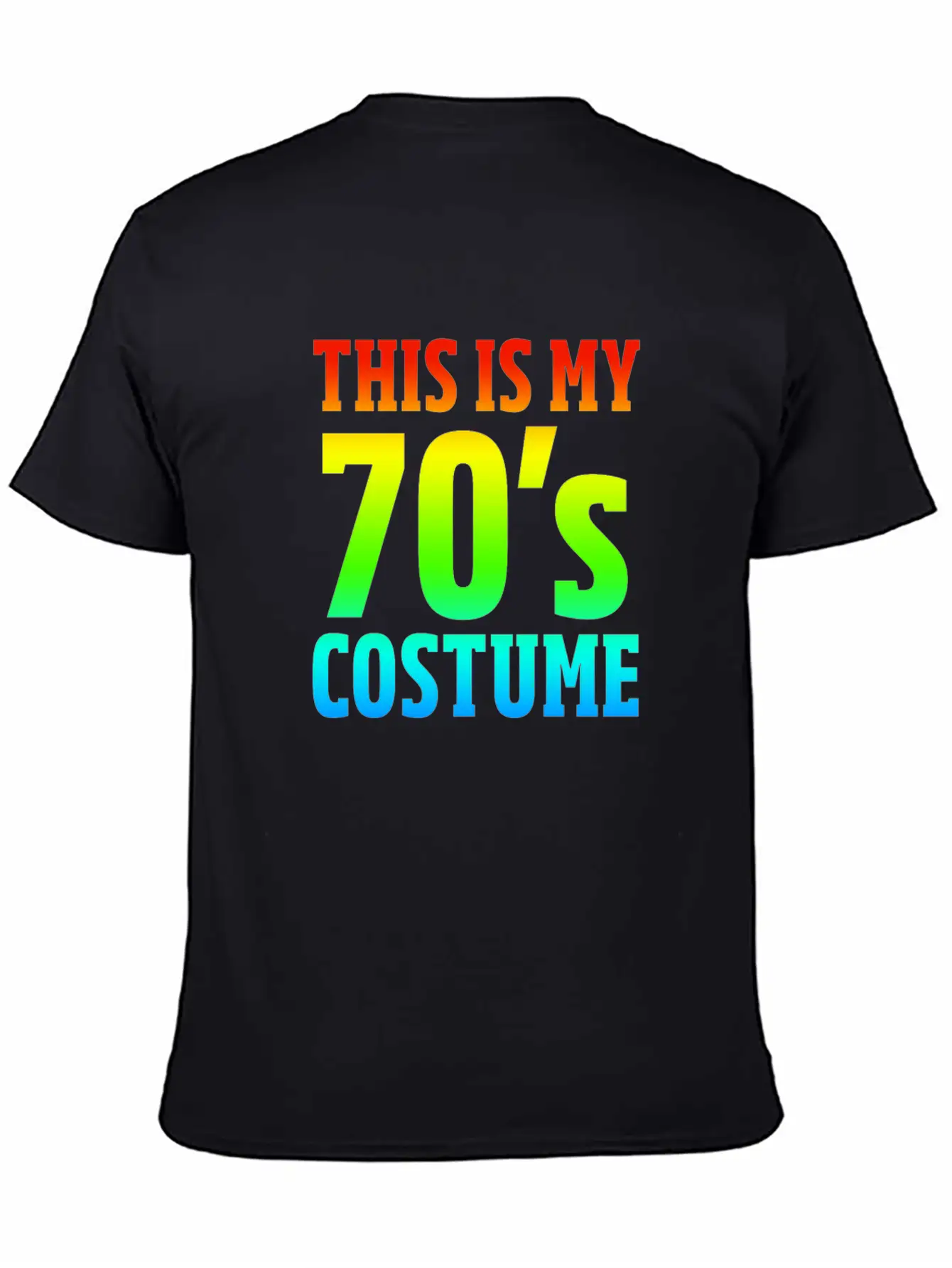 This Is My 70's Costume Unisex Casual T-Shirt – Clean Design For Daily Comfort