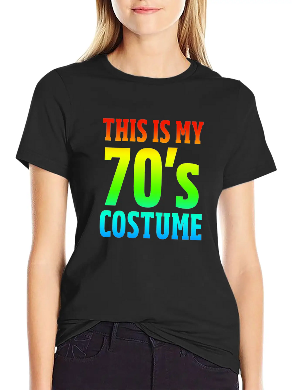 This Is My 70's Costume Unisex Casual T-Shirt – Clean Design For Daily Comfort