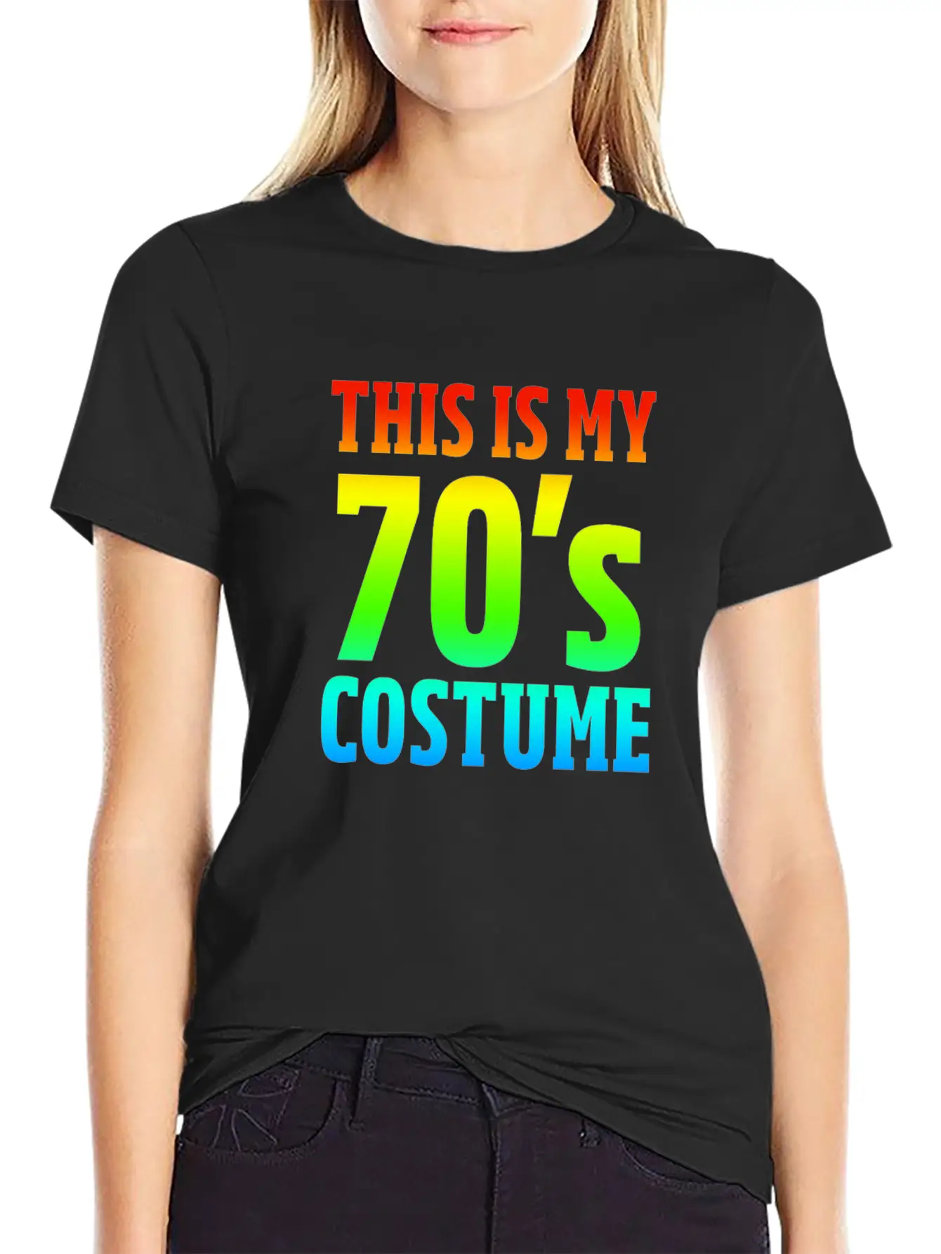 This Is My 70's Costume Unisex Casual T-Shirt – Clean Design For Daily Comfort