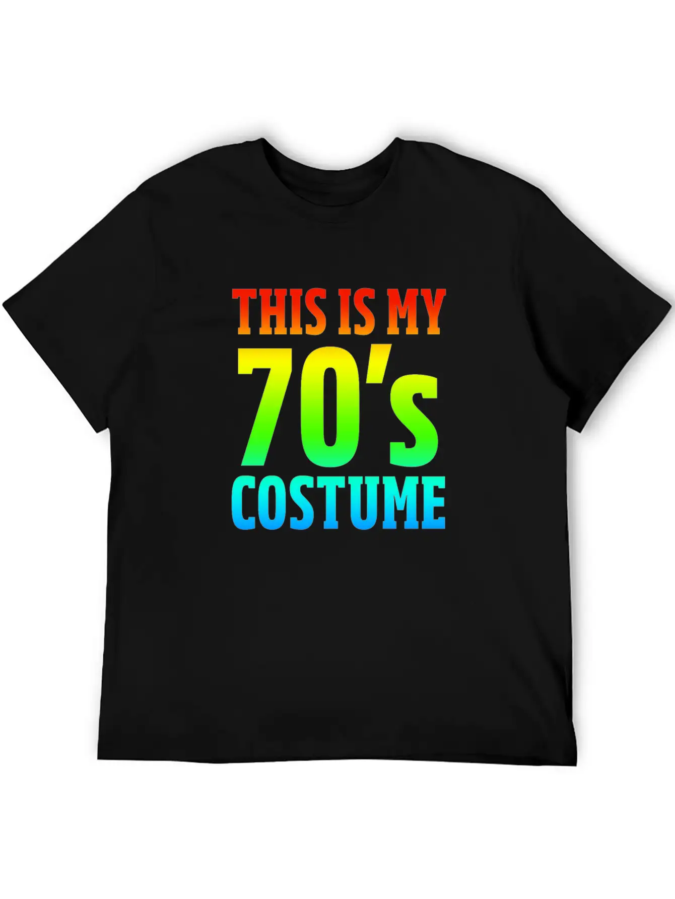This Is My 70's Costume Unisex Casual T-Shirt – Clean Design For Daily Comfort