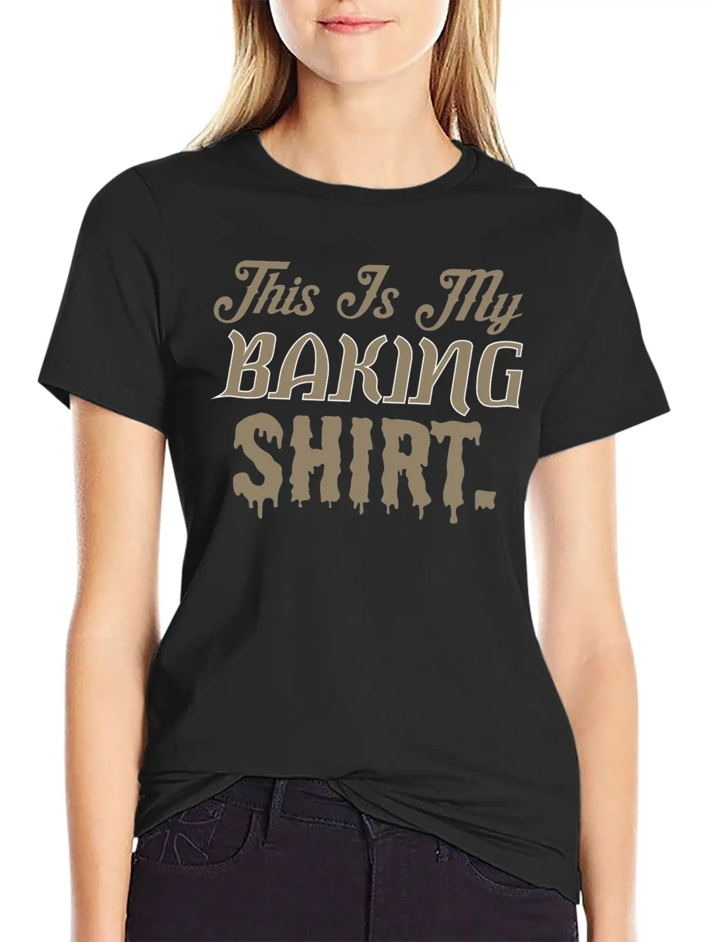 This Is My Baking Shirt Unisex Short Sleeve Soft Cotton T-Shirt – Casual Everyday Wear