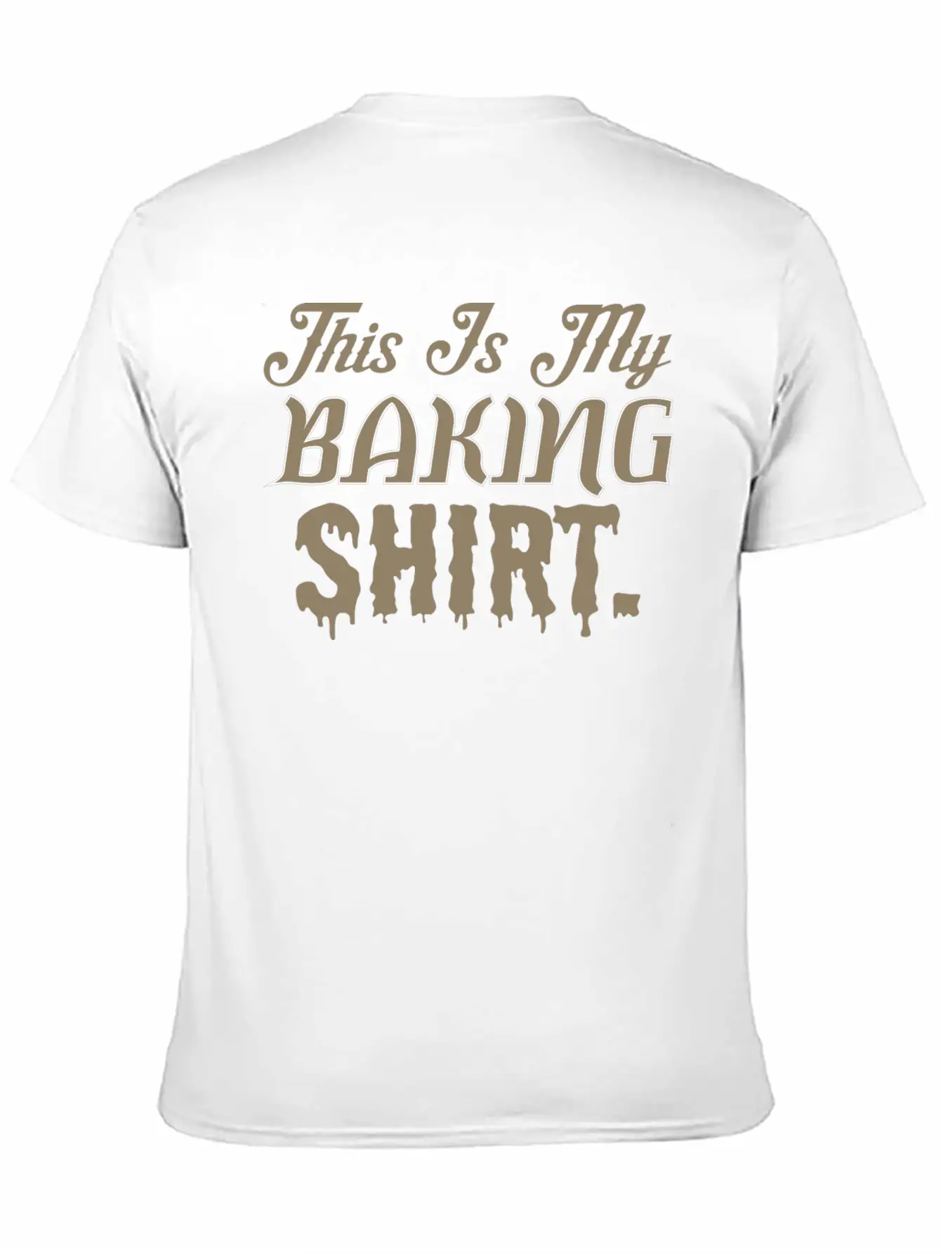 This Is My Baking Shirt Unisex Short Sleeve Soft Cotton T-Shirt – Casual Everyday Wear