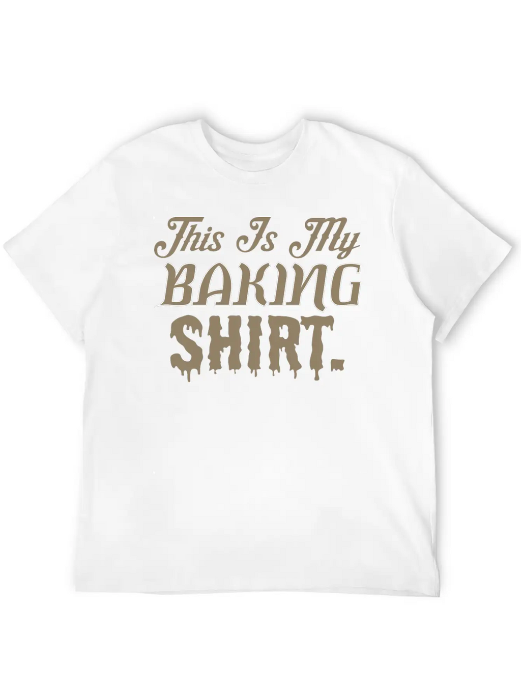 This Is My Baking Shirt Unisex Short Sleeve Soft Cotton T-Shirt – Casual Everyday Wear