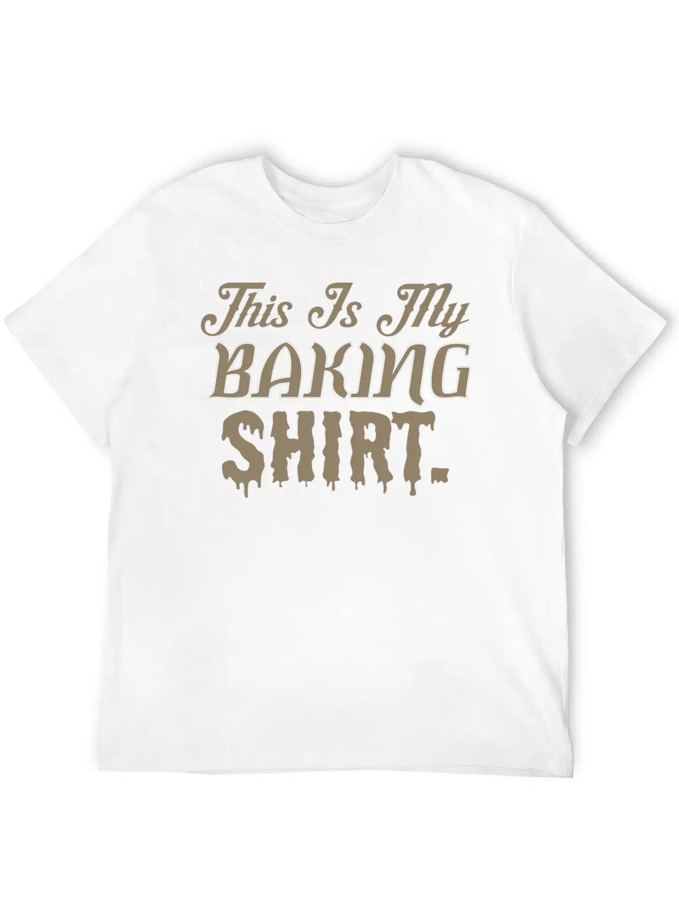 This Is My Baking Shirt Unisex Short Sleeve Soft Cotton T-Shirt – Casual Everyday Wear
