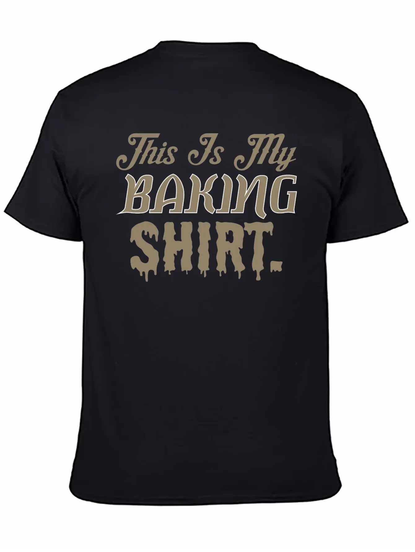 This Is My Baking Shirt Unisex Short Sleeve Soft Cotton T-Shirt – Casual Everyday Wear