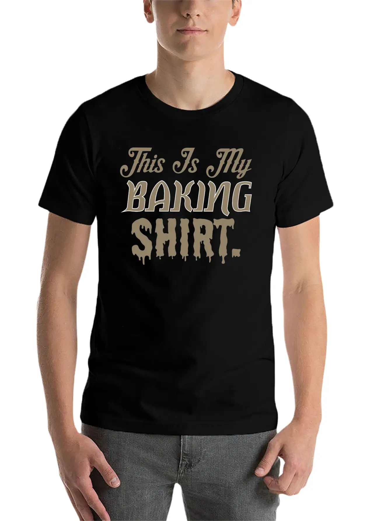 This Is My Baking Shirt Unisex Short Sleeve Soft Cotton T-Shirt – Casual Everyday Wear
