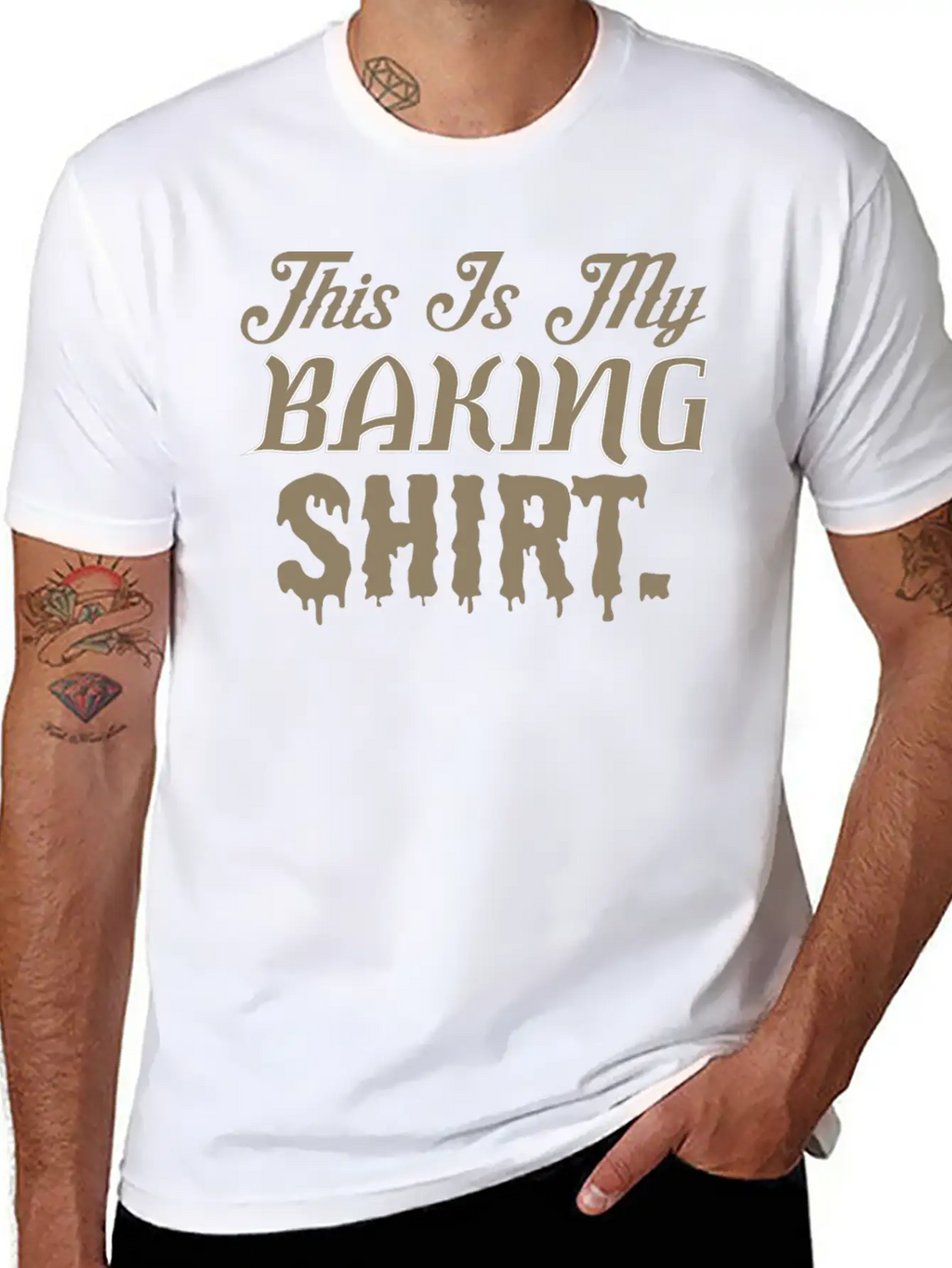 This Is My Baking Shirt Unisex Short Sleeve Soft Cotton T-Shirt – Casual Everyday Wear