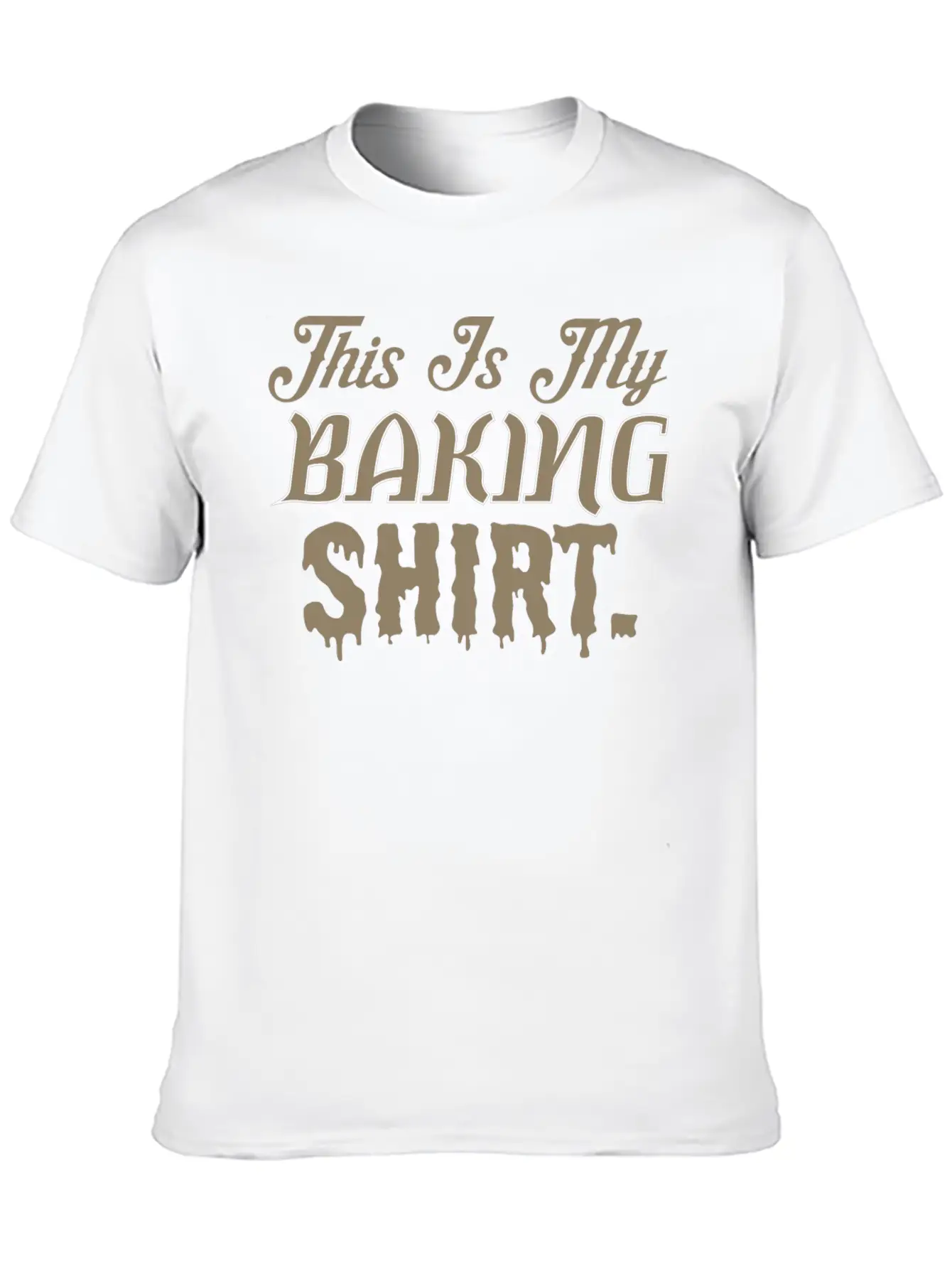 This Is My Baking Shirt Unisex Short Sleeve Soft Cotton T-Shirt – Casual Everyday Wear