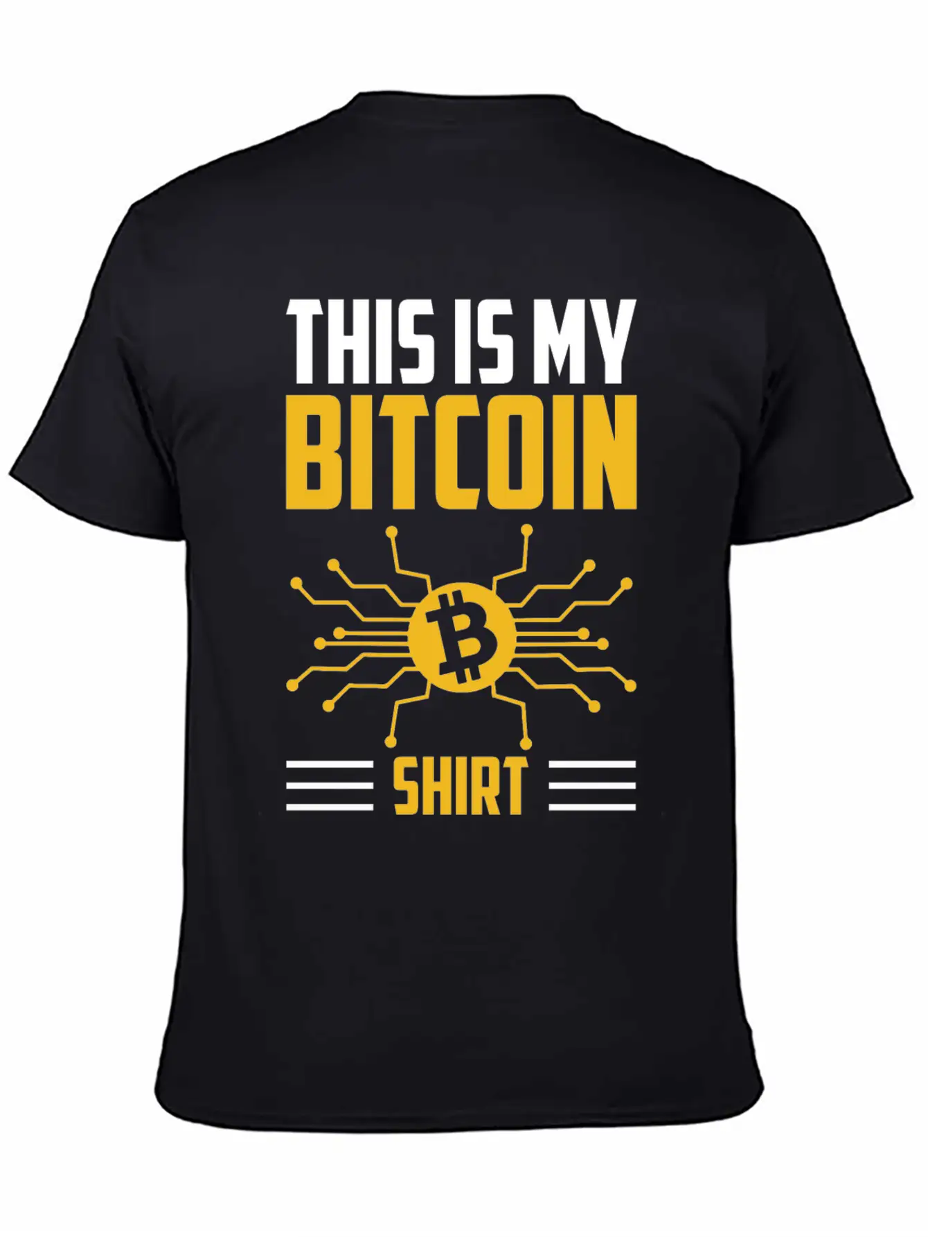 This Is My Bitcoin Shirt, Nft, Crypto Unisex Casual T-Shirt – Clean Design For Daily Comfort