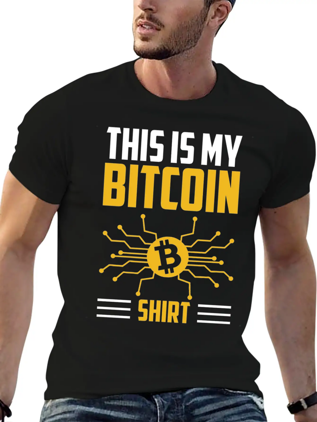 This Is My Bitcoin Shirt, Nft, Crypto Unisex Casual T-Shirt – Clean Design For Daily Comfort