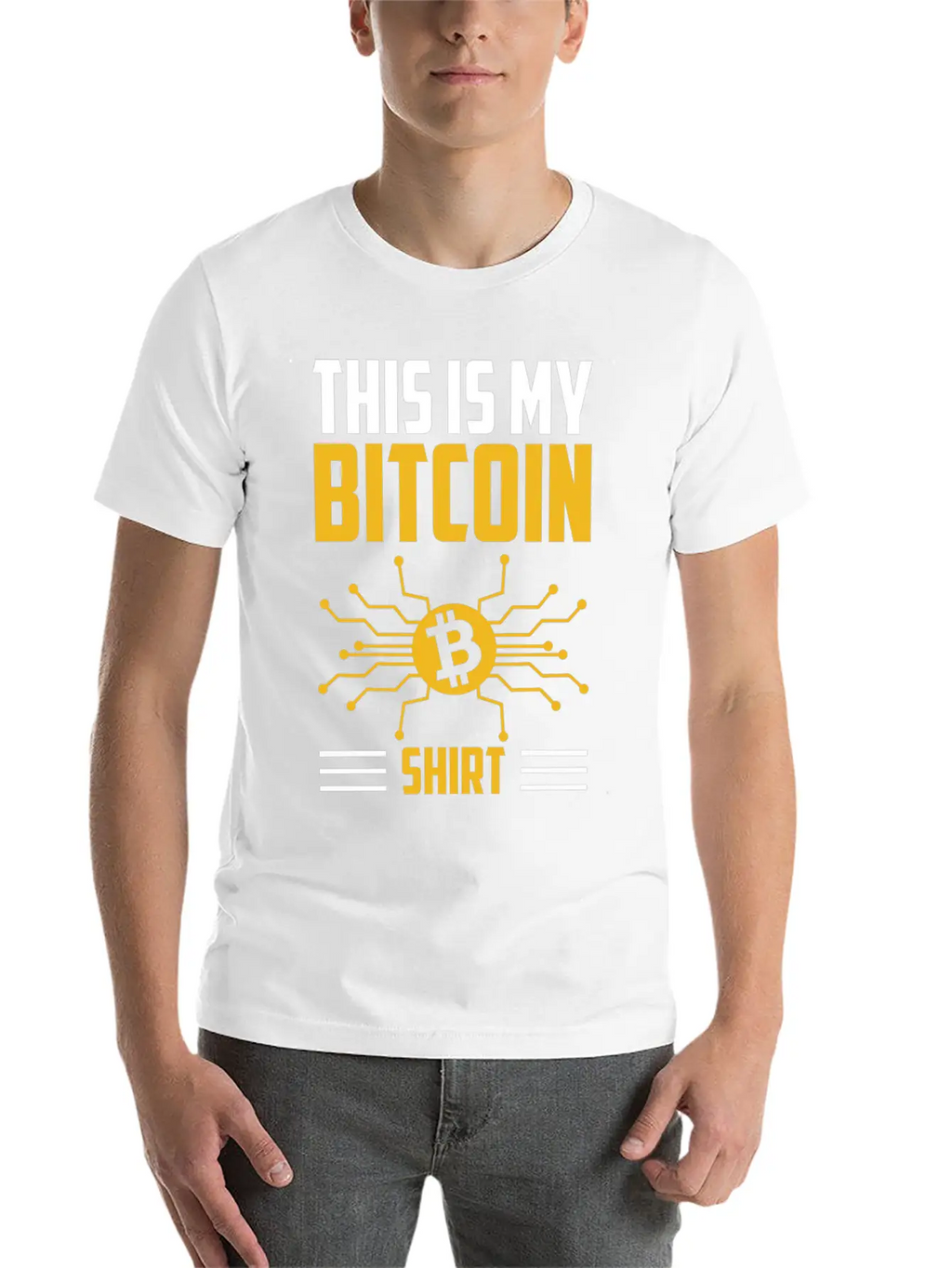 This Is My Bitcoin Shirt, Nft, Crypto Unisex Casual T-Shirt – Clean Design For Daily Comfort