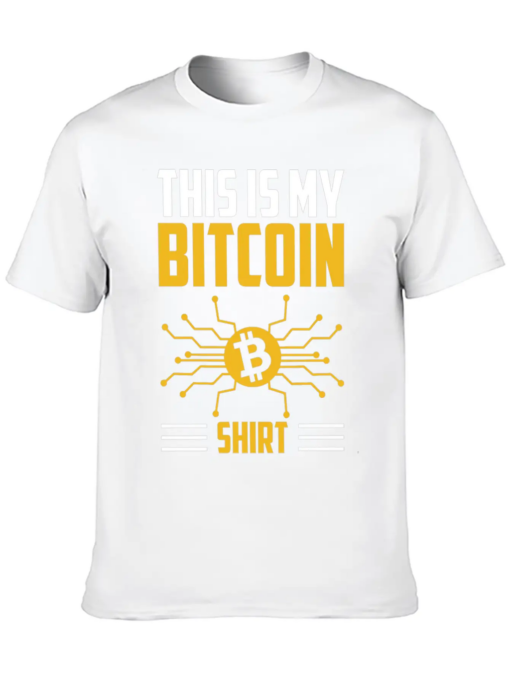 This Is My Bitcoin Shirt, Nft, Crypto Unisex Casual T-Shirt – Clean Design For Daily Comfort