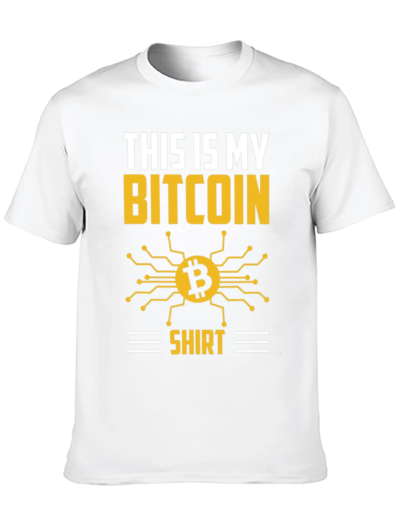 This Is My Bitcoin Shirt, Nft, Crypto Unisex Casual T-Shirt – Clean Design For Daily Comfort