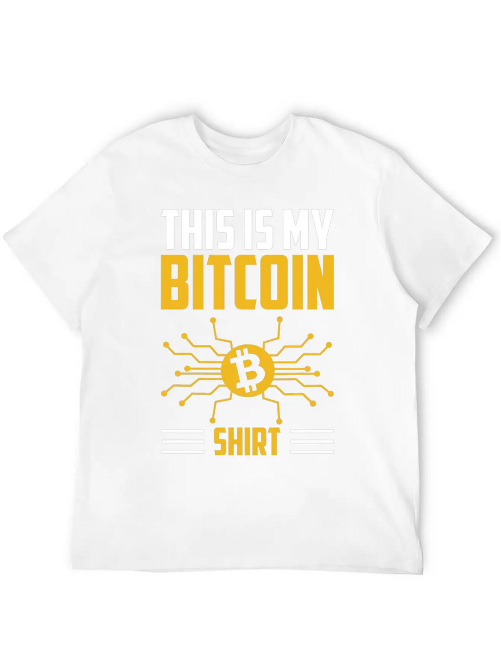 This Is My Bitcoin Shirt, Nft, Crypto Unisex Casual T-Shirt – Clean Design For Daily Comfort