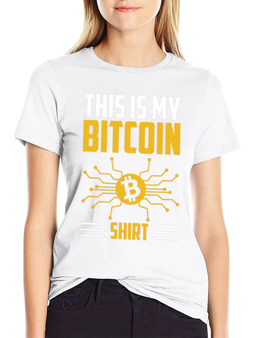 This Is My Bitcoin Shirt, Nft, Crypto Unisex Casual T-Shirt – Clean Design For Daily Comfort