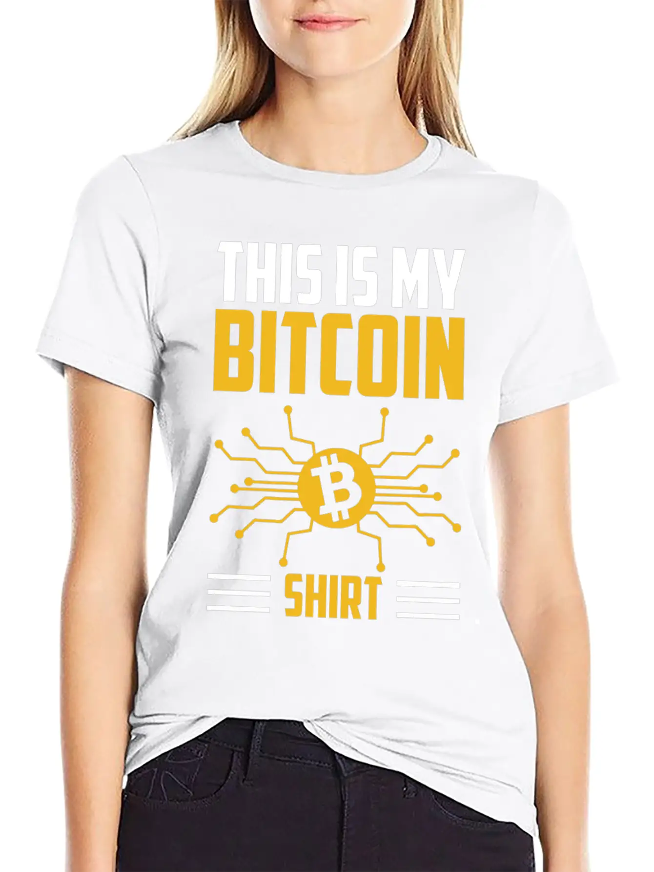 This Is My Bitcoin Shirt, Nft, Crypto Unisex Casual T-Shirt – Clean Design For Daily Comfort
