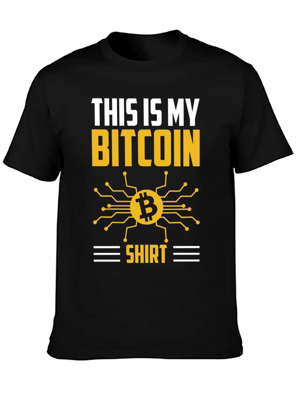 This Is My Bitcoin Shirt, Nft, Crypto Unisex Casual T-Shirt – Clean Design For Daily Comfort