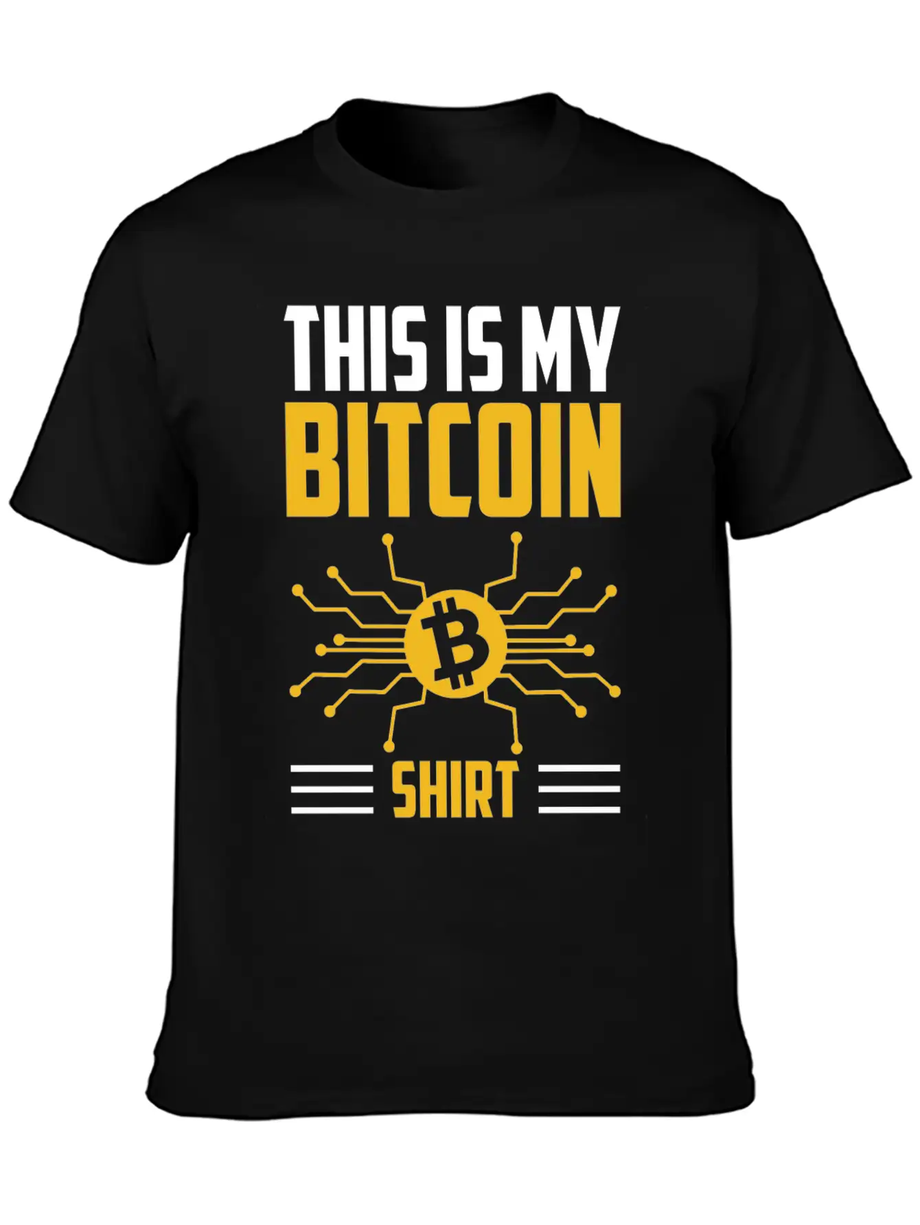 This Is My Bitcoin Shirt, Nft, Crypto Unisex Casual T-Shirt – Clean Design For Daily Comfort