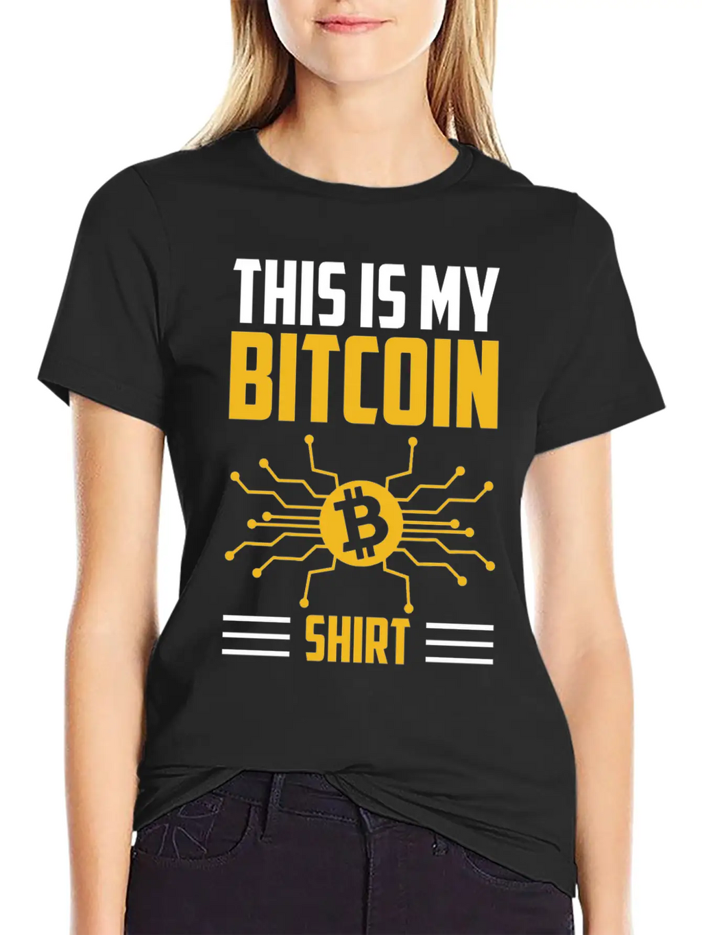 This Is My Bitcoin Shirt, Nft, Crypto Unisex Casual T-Shirt – Clean Design For Daily Comfort