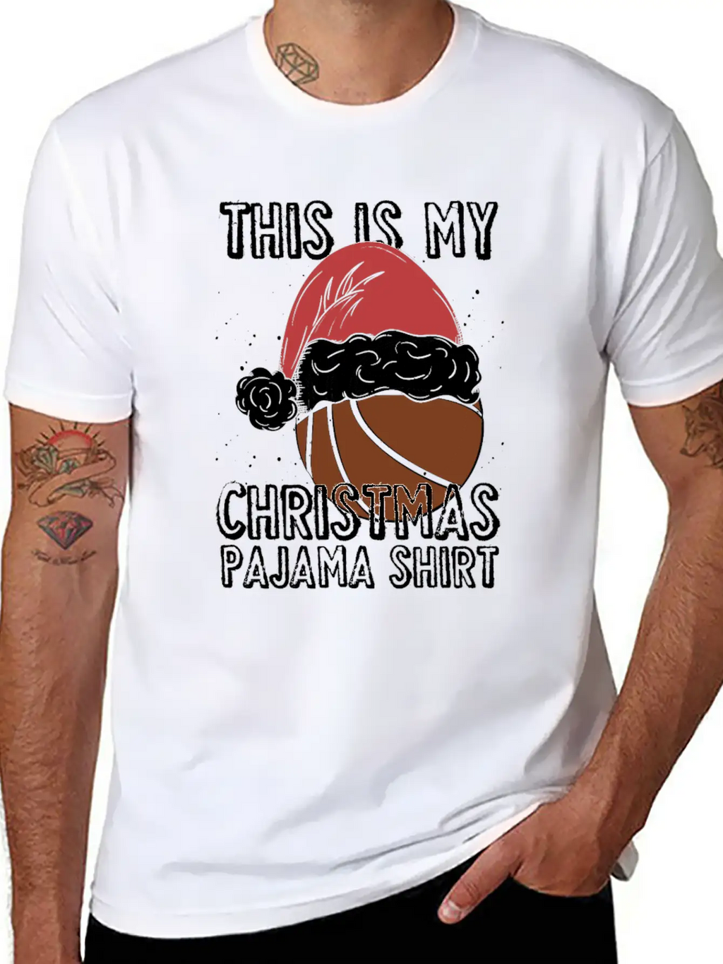 This Is My Christmas Pajamas Outfit Xmas Unisex Short Sleeve Soft Cotton T-Shirt – Casual Everyday Wear