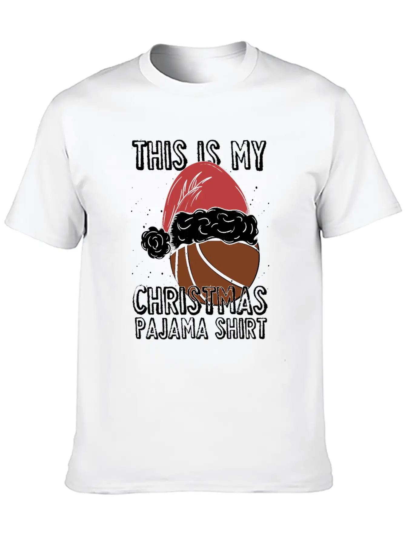 This Is My Christmas Pajamas Outfit Xmas Unisex Short Sleeve Soft Cotton T-Shirt – Casual Everyday Wear