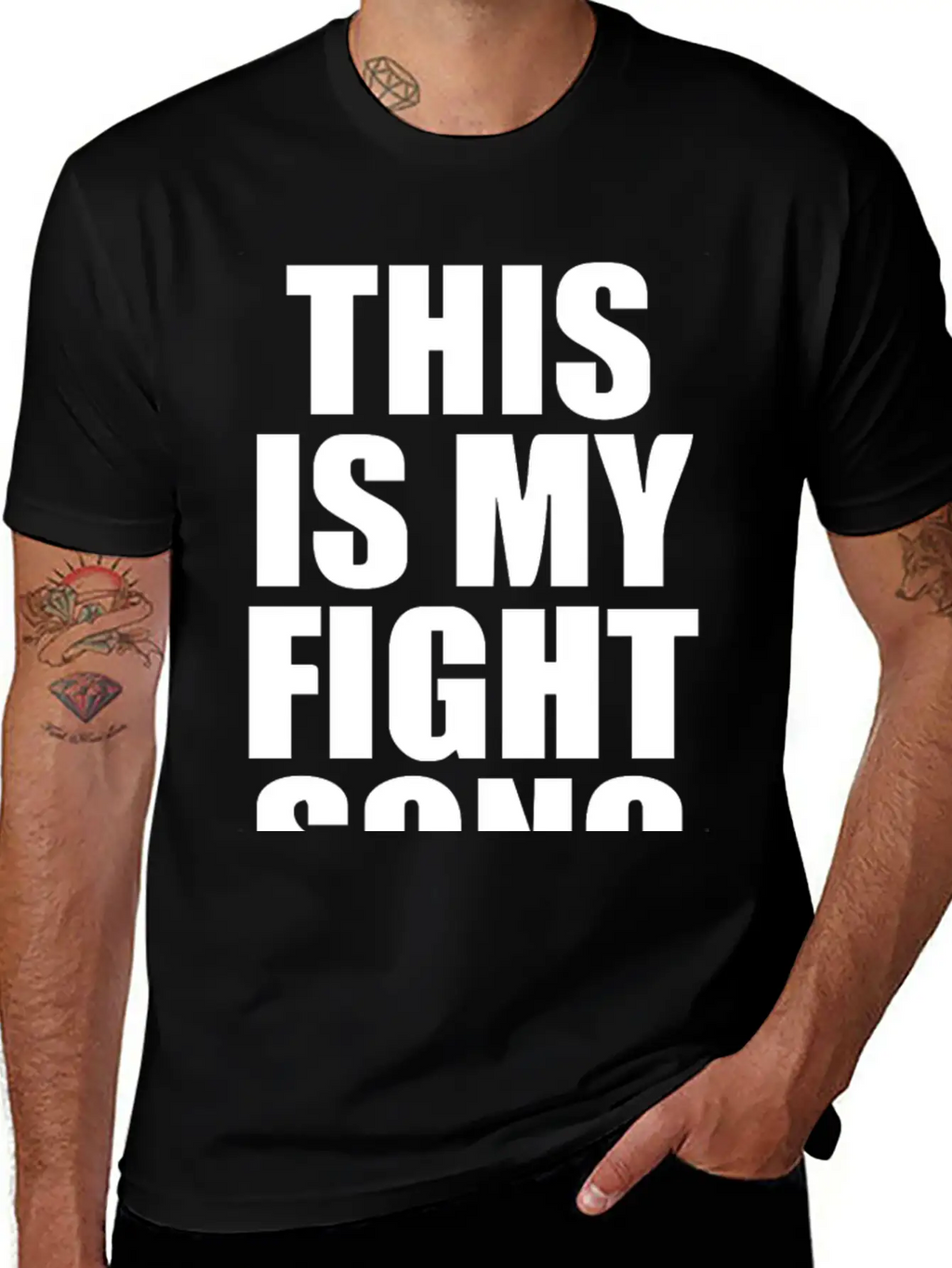 This Is My Fight Song Unisex Casual T-Shirt – Clean Design For Daily Comfort