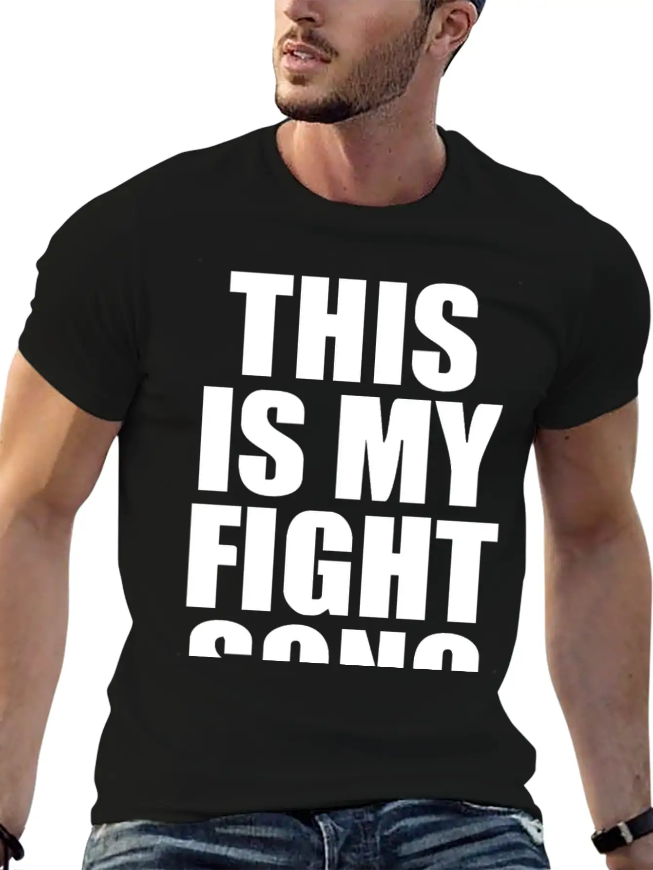 This Is My Fight Song Unisex Casual T-Shirt – Clean Design For Daily Comfort