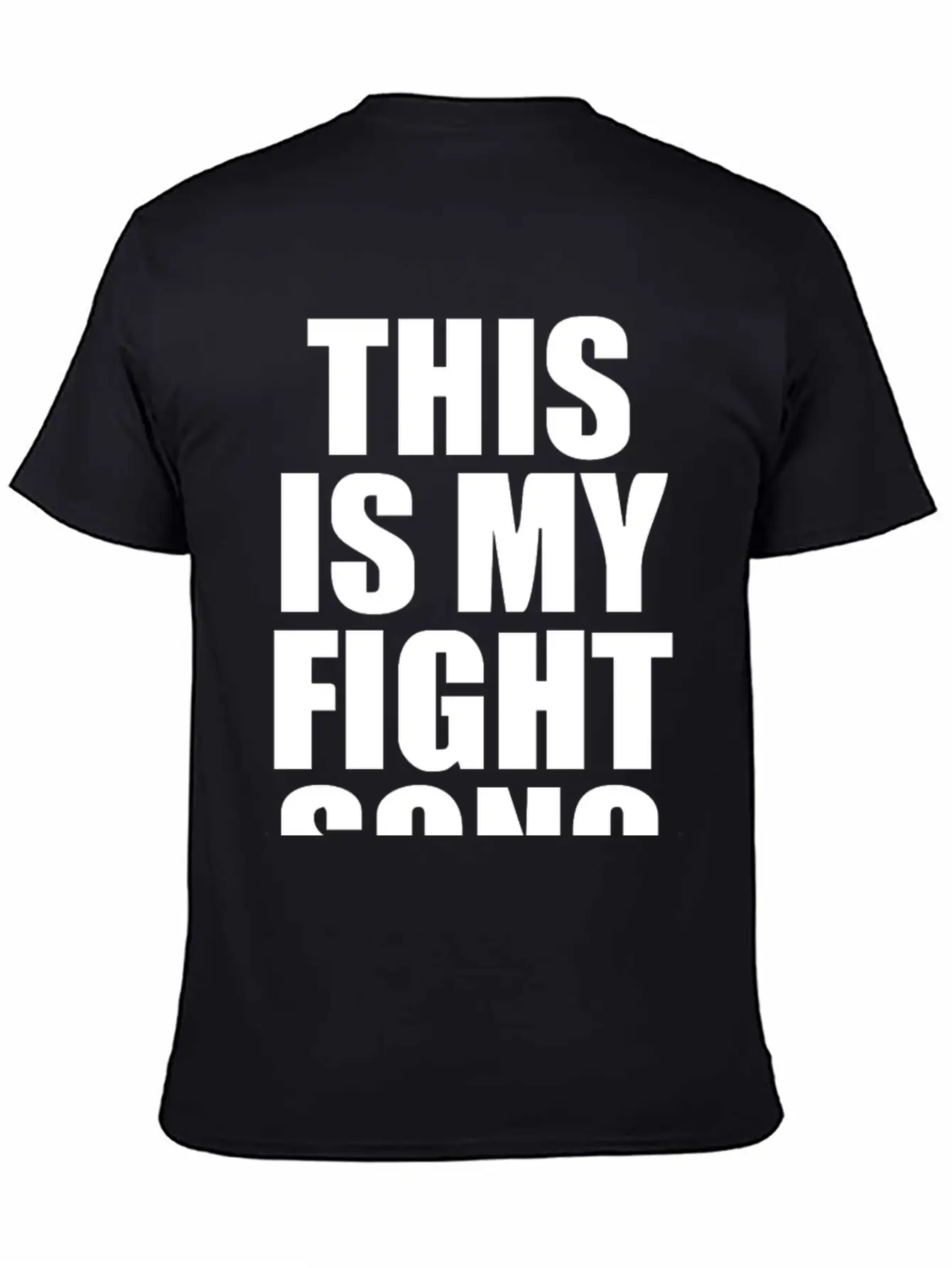 This Is My Fight Song Unisex Casual T-Shirt – Clean Design For Daily Comfort